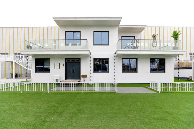 Over 90% Green Materials Advanced Light Steel House Villa