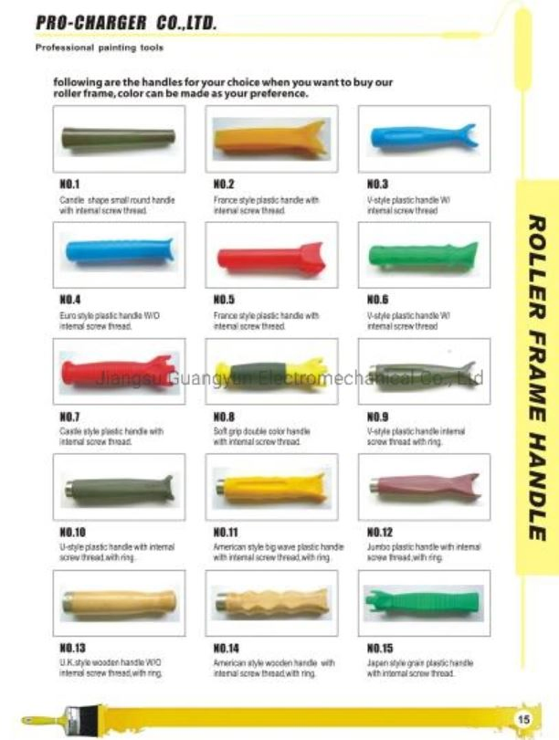 4 Inch Mini Paint Roller Frame with Plastic Handle with High Quality