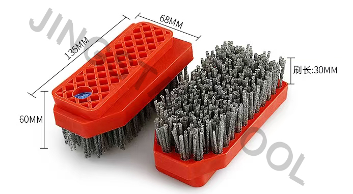 Абразивная щетка для полировки гранита и травертина