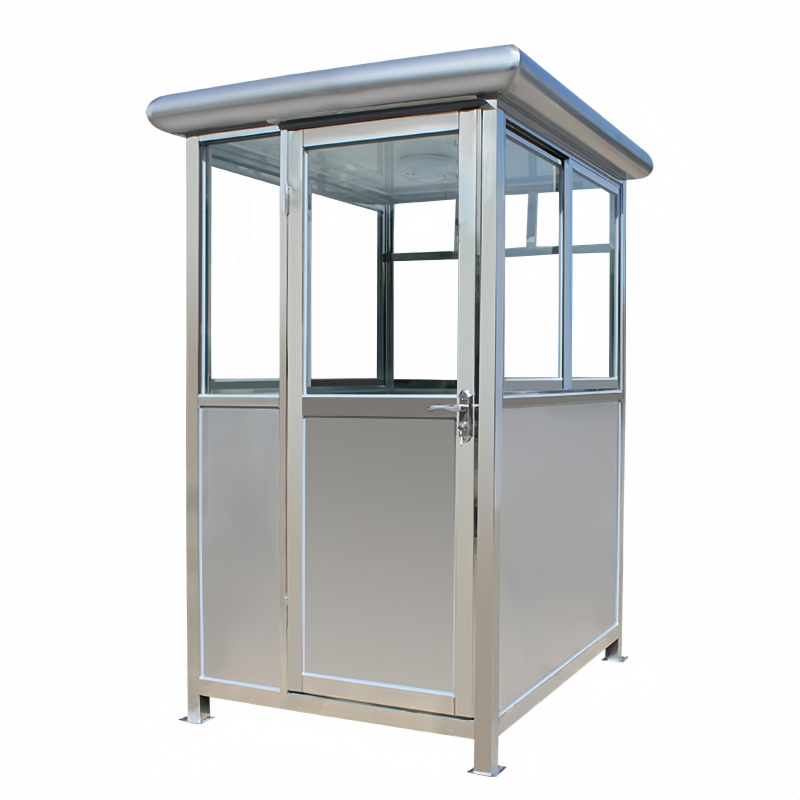 Cheap Outdoor Steel Structure Luxury Modular Mobile Modern Portable Prefab Security Guard Service Kiosks for Prefabricated Booth Sentry House