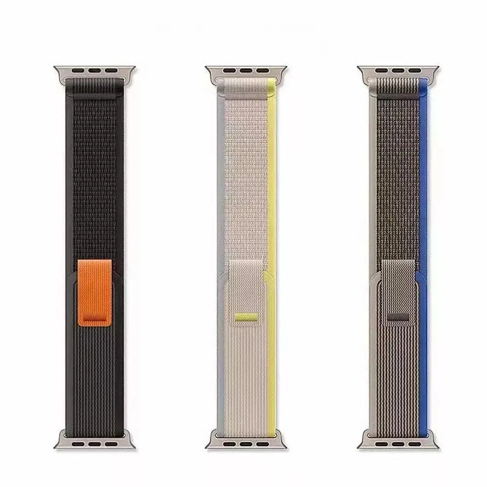 Watch Band for iWatch Ultra Series 8 7 6 Se Trail Loop Sport Nylon Watch Strap for Apple Watch