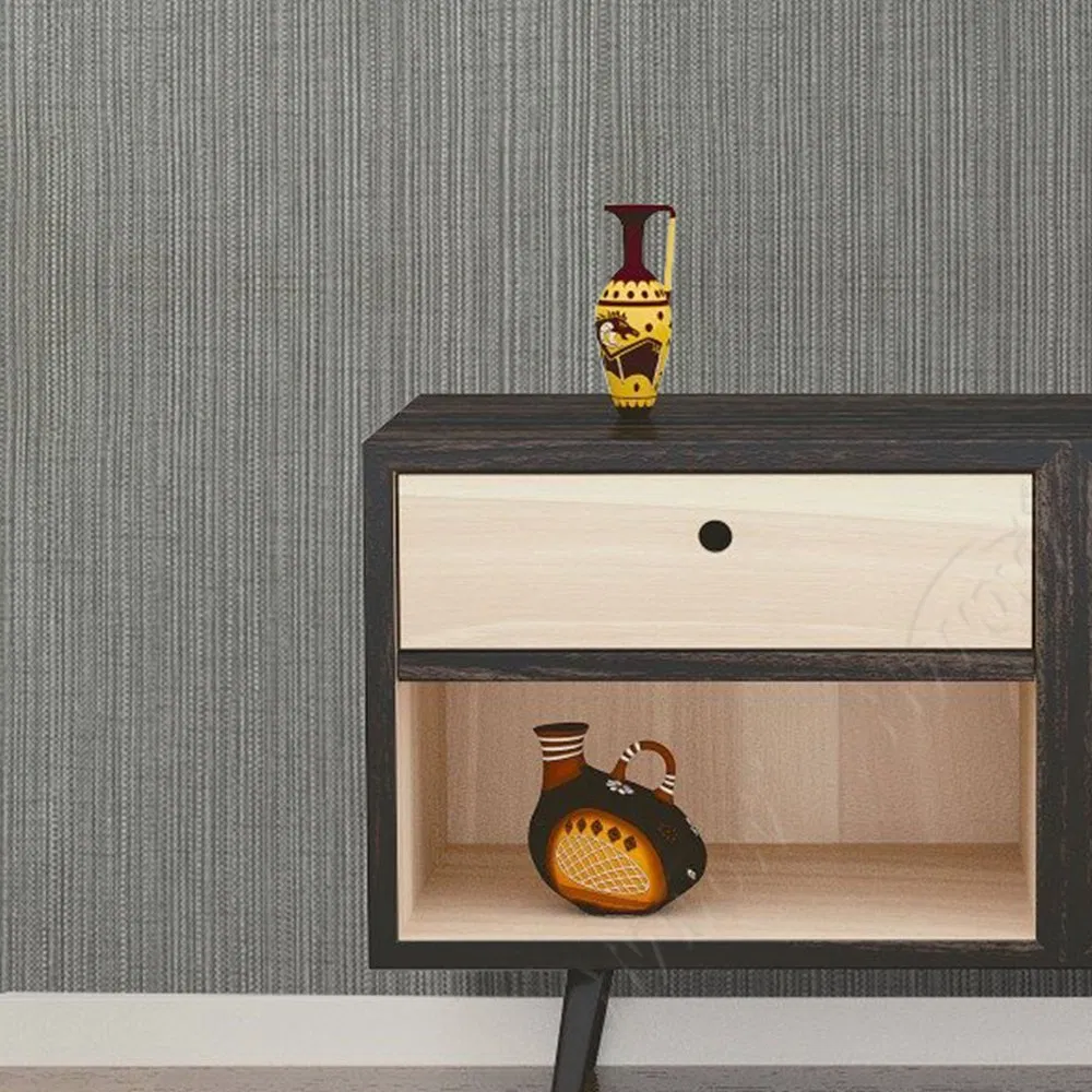 Environmental and Flame Resistant PVC Wallcovering Fabric Roll