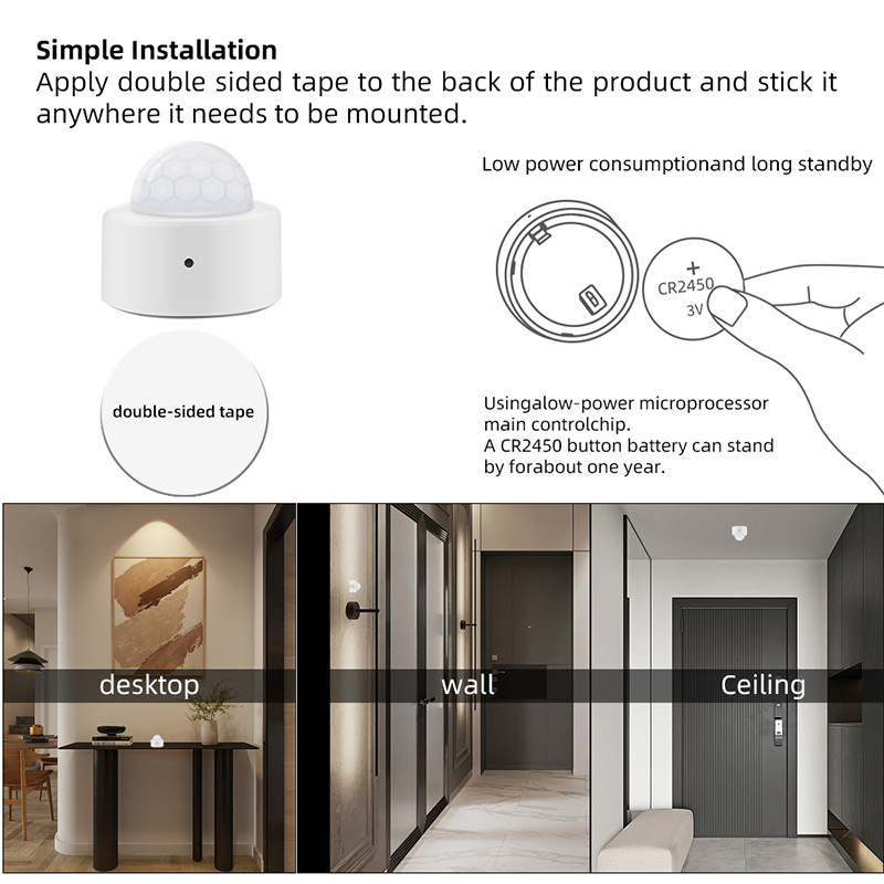 Умный датчик движения с ИК-сенсором и Wi-Fi