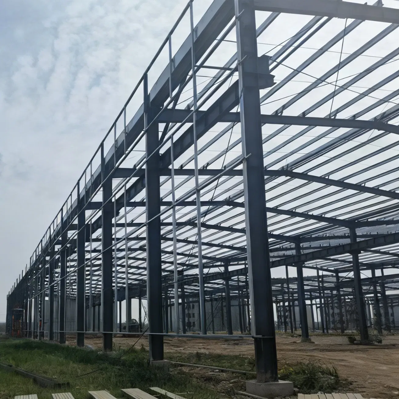 ASTM EU Prefabricated Heavy Structural Steel Frame Beam Truss Construction Building Structure