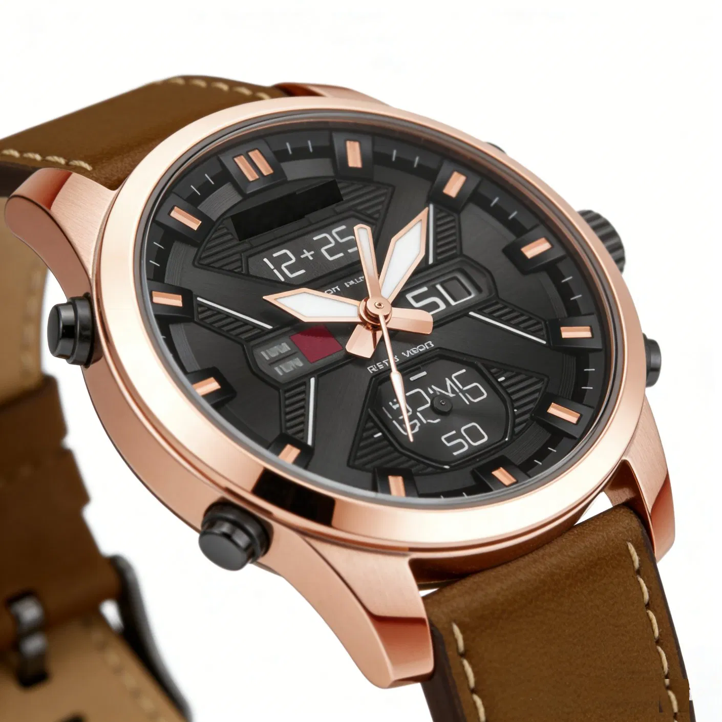 EL Backlight Sport Chronograph Watch