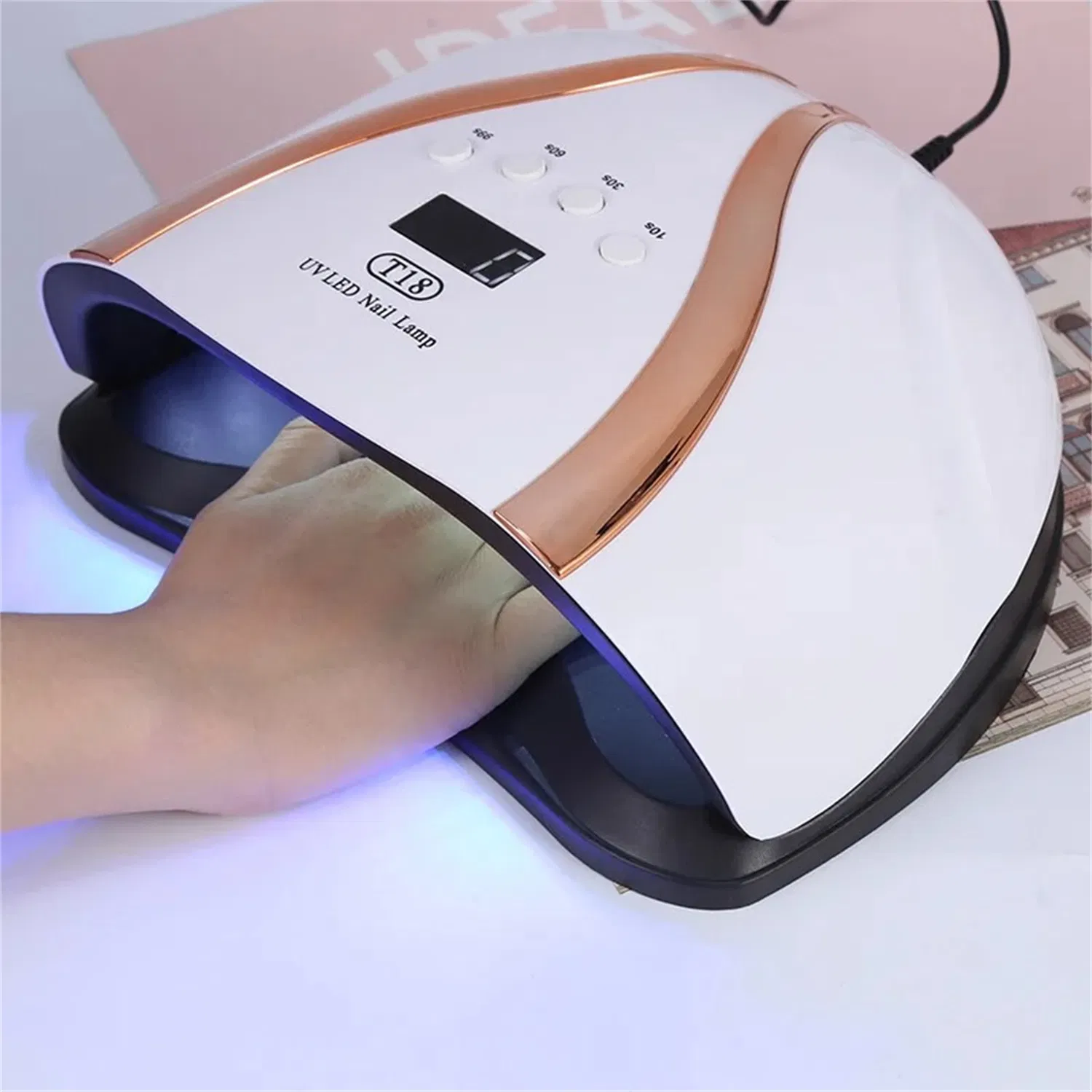 Best Selling 258W LED Nail Lamp Portable Nail Dryer Professional UV LED Lamp