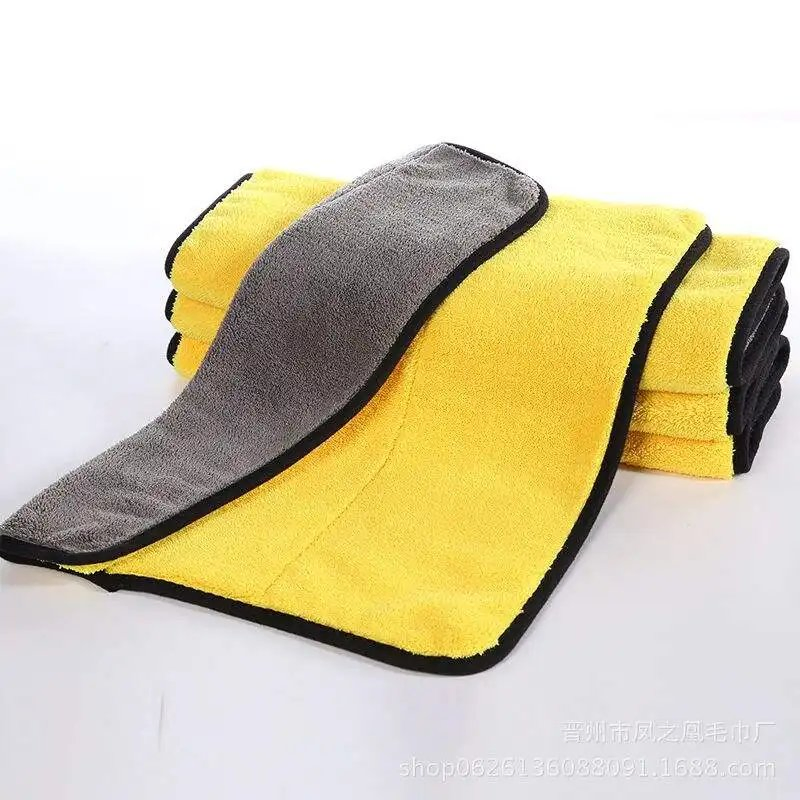 800GSM Microfiber Auto Car Wash Drying Cloth for Car Care Cleaning Cloth
