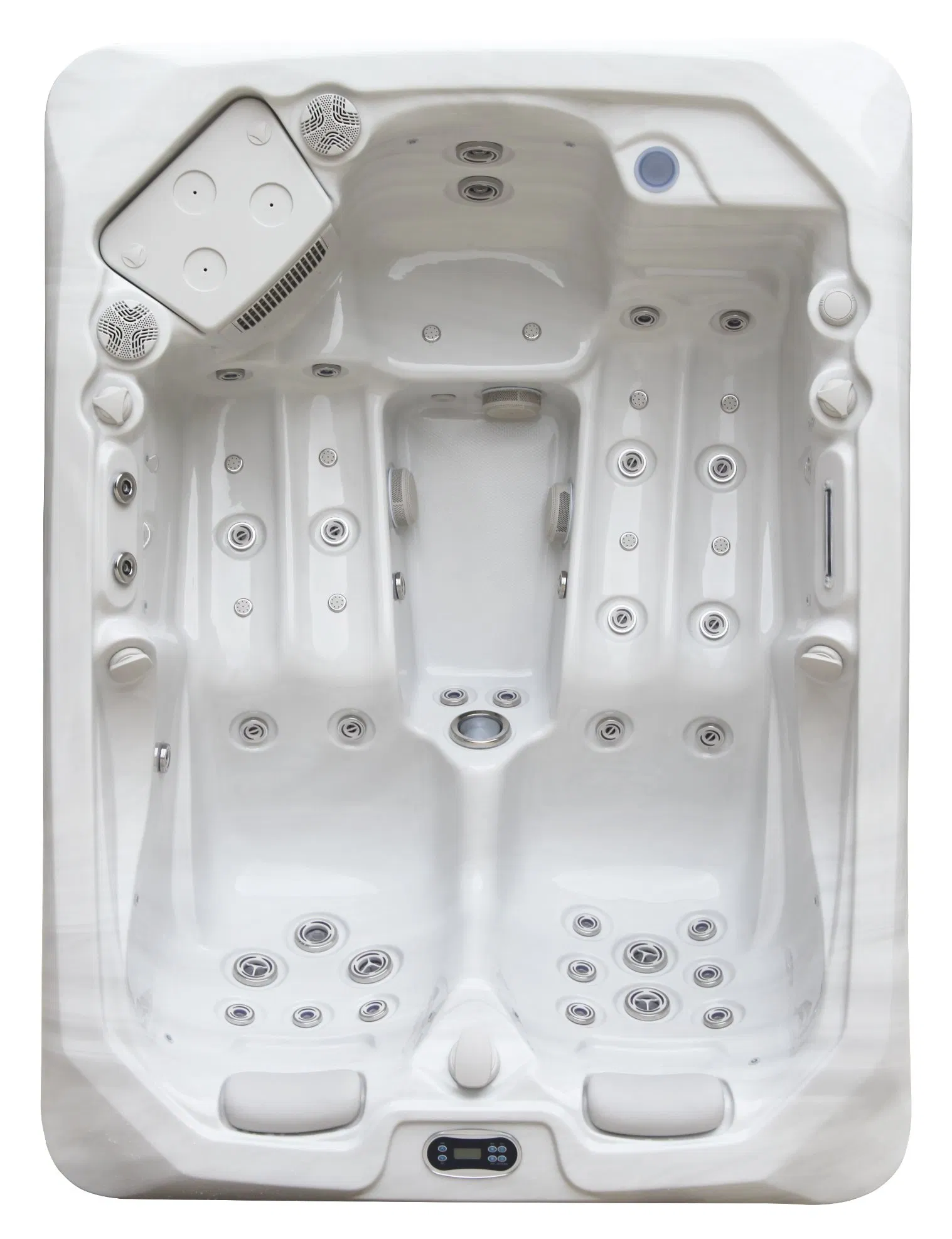 OEM Portable Plug and Play SPA Acrylic Jetted Bathtub Small Garden Hot Tub with SPA Cover