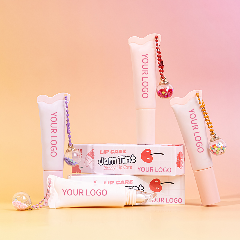 Hot Sale 4 Color Lip Gloss Long-Lasting Moisturizing Lip Balm