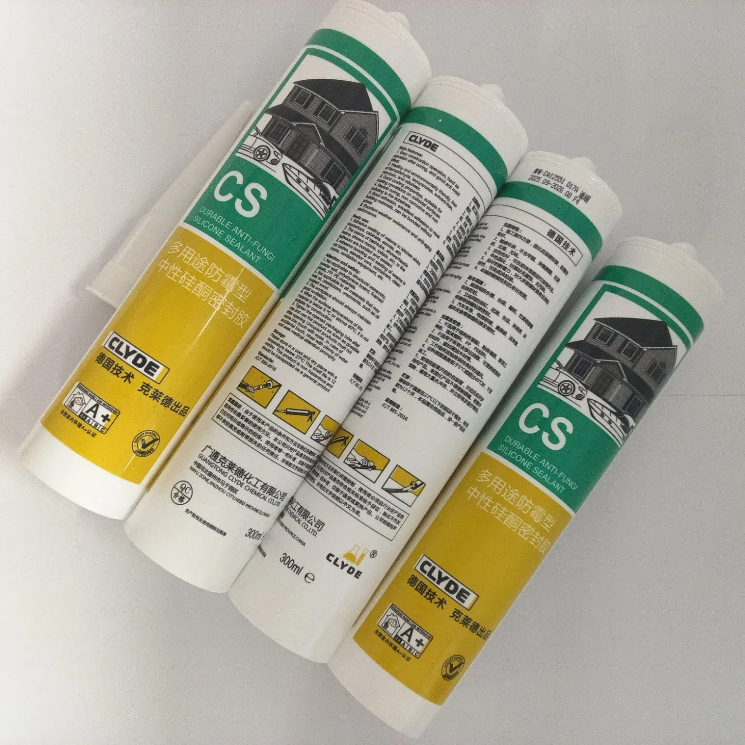Strong Nail-Free Glue Boxed Bulk Waterproof White Silicone Sealant
