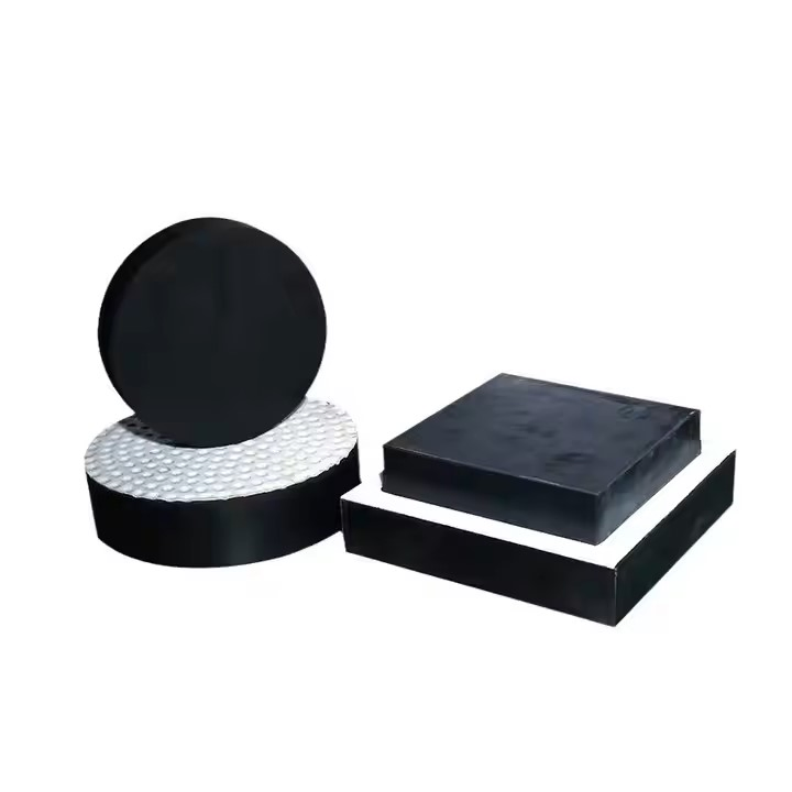 Aohong High Quality Low Price Laminated Elastomeric Bridge Rubber Bearing Circular/Rectangular Bridge Bearing Natural Rubber and Neoprene Customed