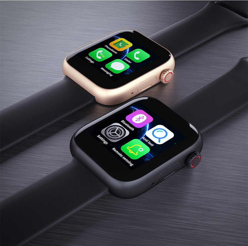 Умные часы Z6 с камерой, SIM-картой и сенсорным экраном