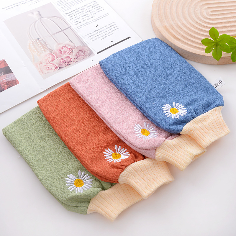 Factory Price Beauty Natural Skincare Hammam Mitt Turkish Silk Exfoliating Exfoliating Gloves