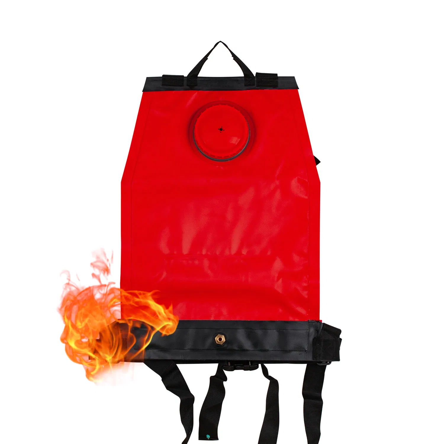 Brass Hand Pump Heavy Duty Vinyl Bag Economical Backpack Style Fire Pump Extinguisher Sprayer