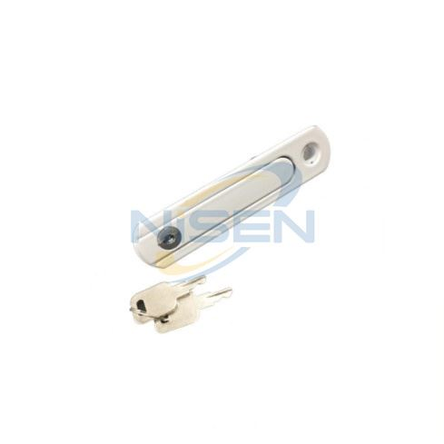UPVC Door Handle Sliding Window Lock with Key Aluminum Material Nisen HD05