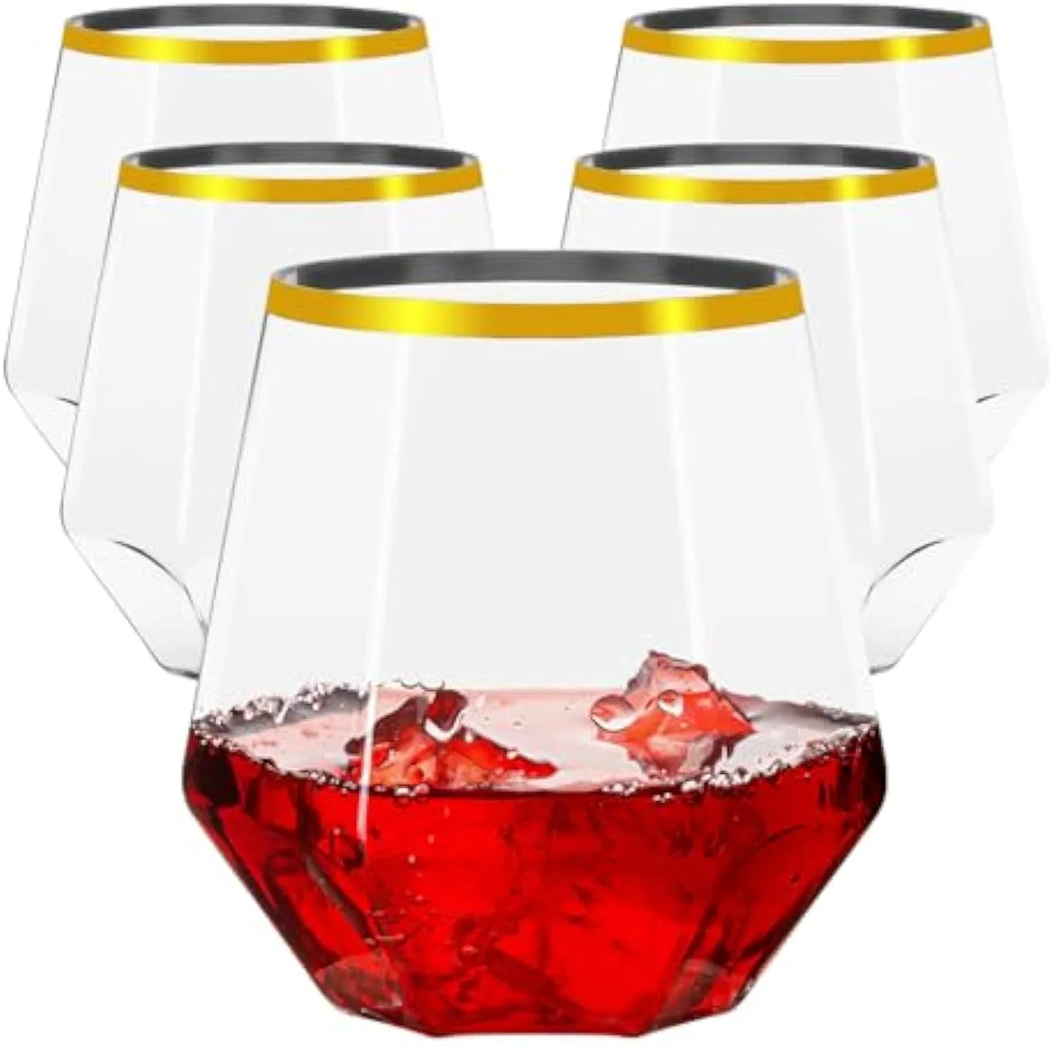 Небьющийся бокал для вина и шампанского Diamond Glassware, 12 унций