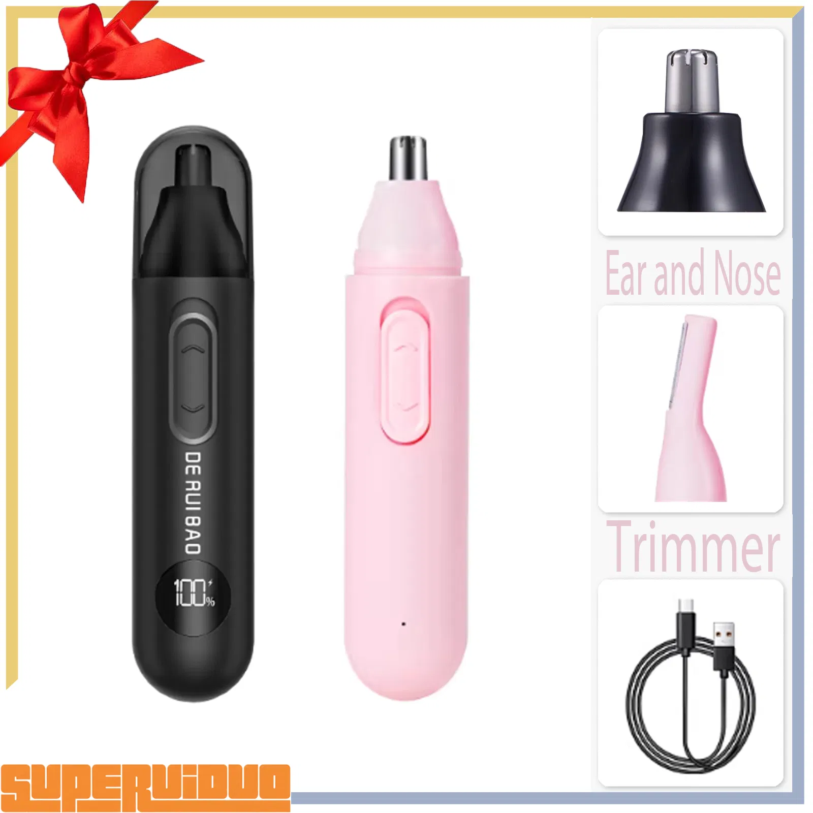 Reliable Performance Personal Hygiene Ear and Nose Trimmer