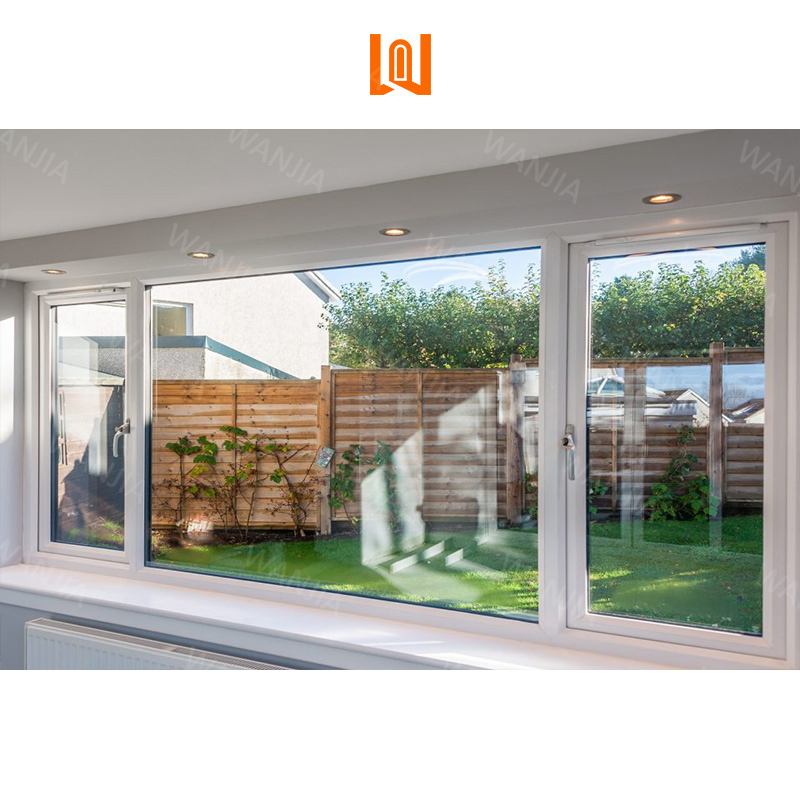 Factory Direct Custom Casement Windows Plastic UPVC Double Glazed PVC Windows