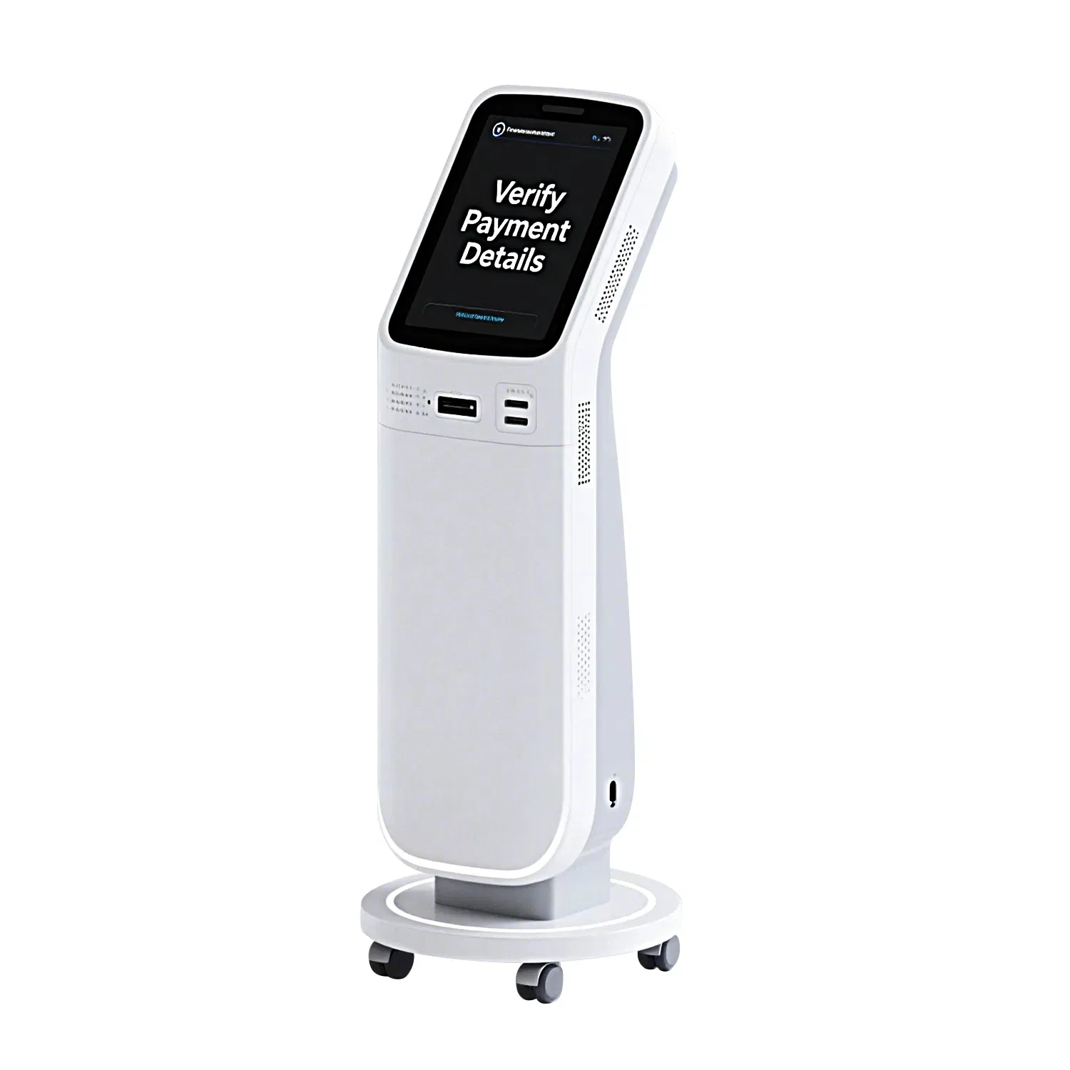 Custom 21.5" Self Service Interactive Touch Screen Cashless System POS Payment Kiosk for Food and Restaurants