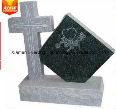 The Cross Headstone Marble Tombstone Creative Monument for European/American