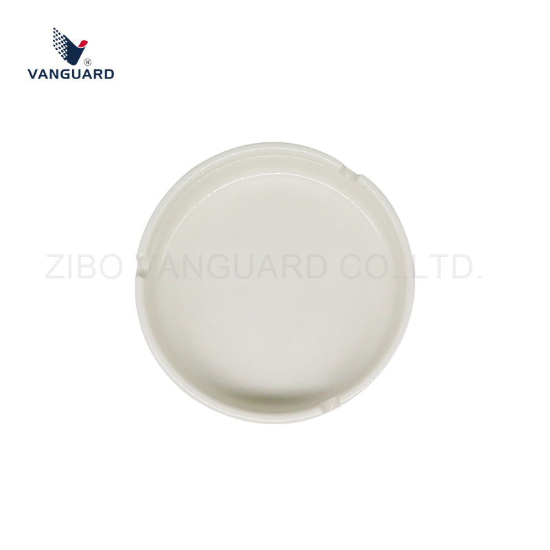 Daily Use Outdoor Indoor Round Ceramic Cigarette Ashtray with Design