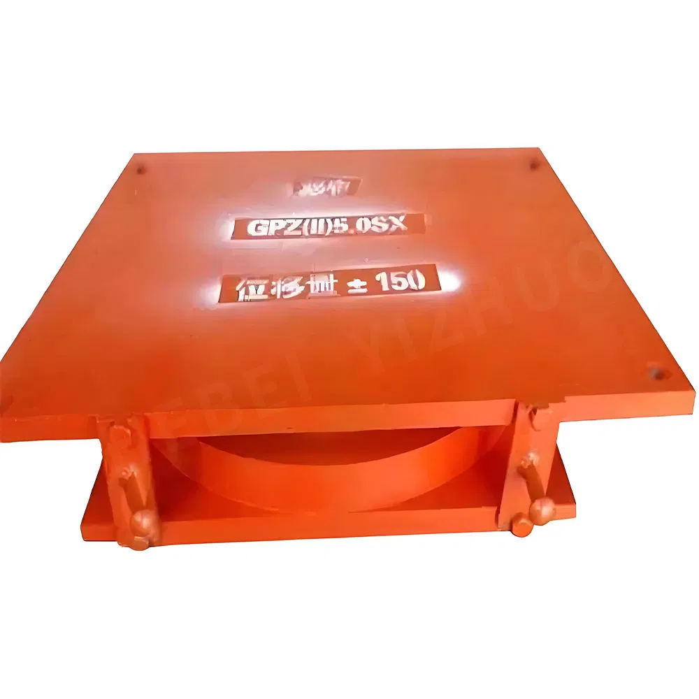 Basin/Pot Bridge Bearing Steel Fixed Sliding Guided Pot Bearing Rubber Support