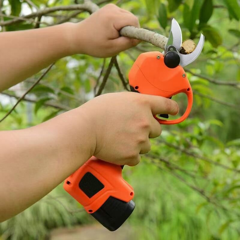 Электрические садовые ножницы 28 мм для обрезки деревьев