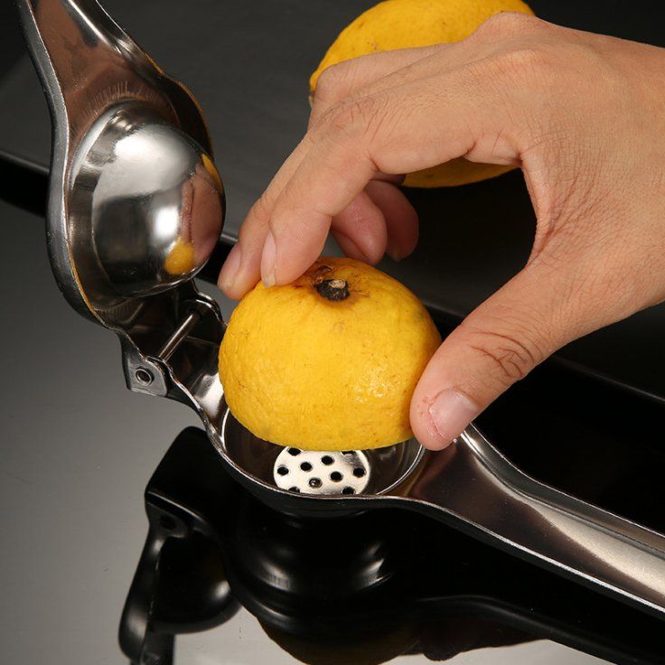 Hand Press Lime Juicing Tool Squeezer Stainless Steel Lemon Juicer