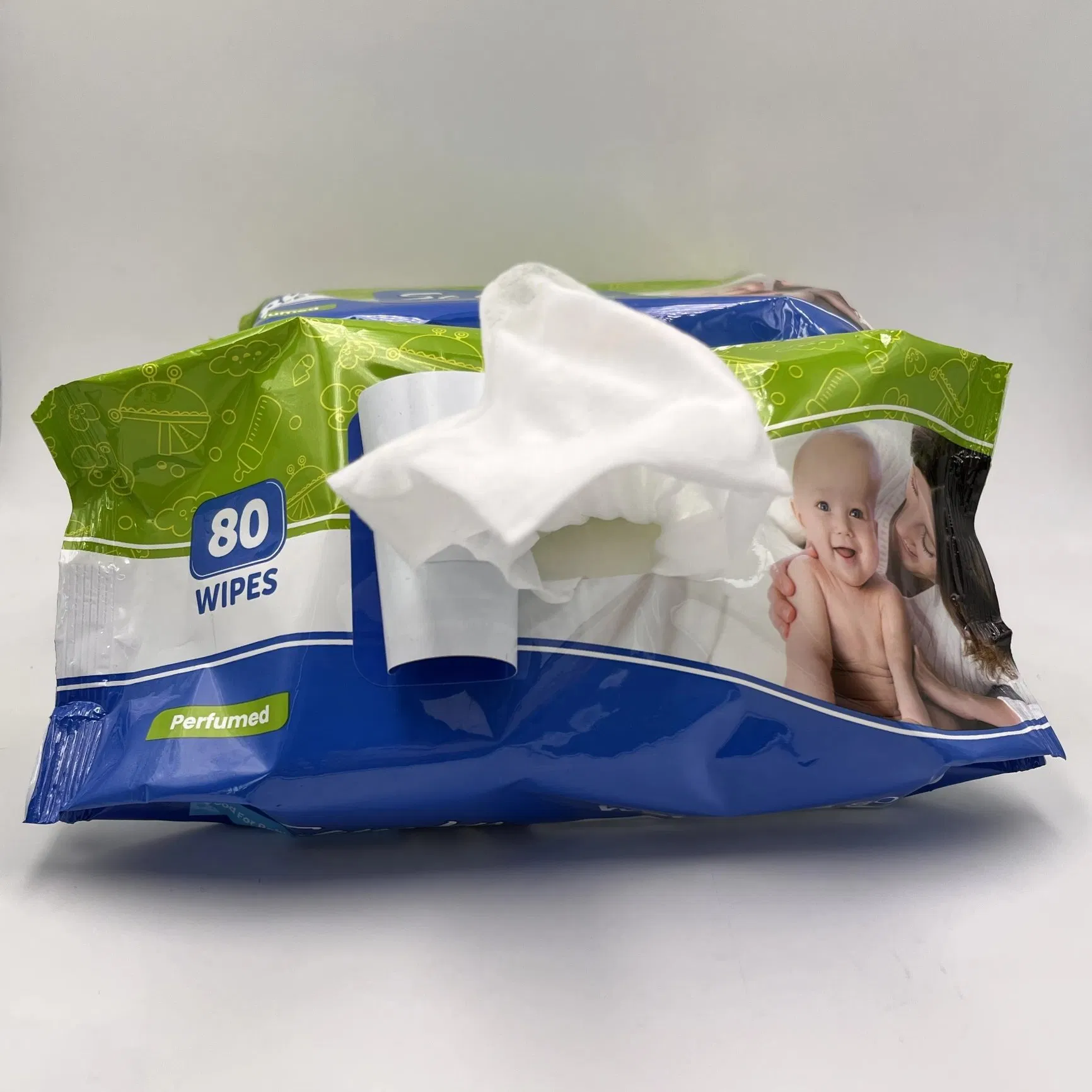 Small Package Pure Water Flushable Strong Extra Large Free Alcohol Organic Baby Wipes