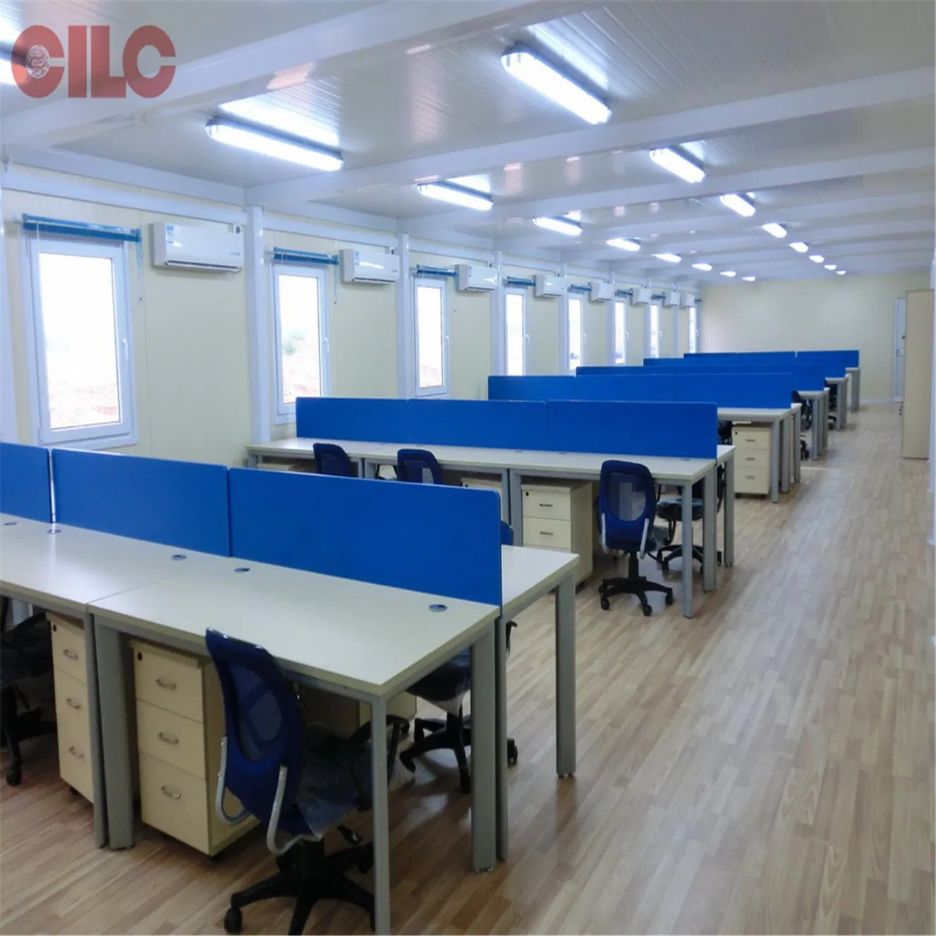 High Quality Steel Structure Prefabricated/Prefab Office