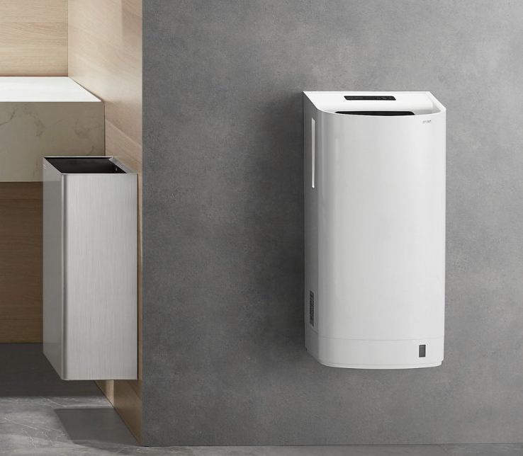 High Speed Wall Mounted ABS Jet Hand Dryer