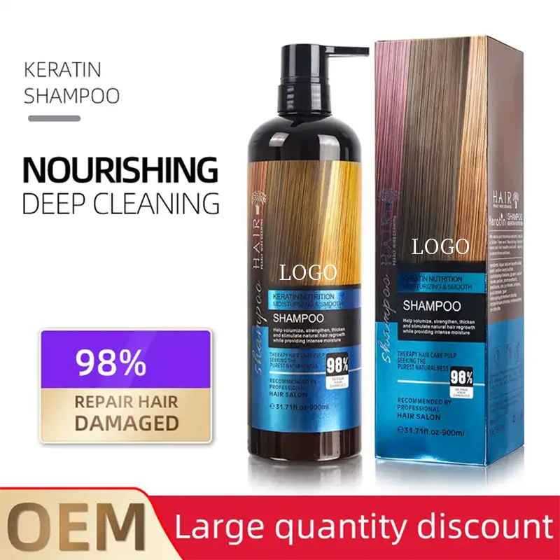 Ditong OEM ODM Wholesale Sea Salt Mint OEM Private Label Custom Organic Shampoo and Conditioner Set Hair Care Oil Control Sea Salt Shampoo