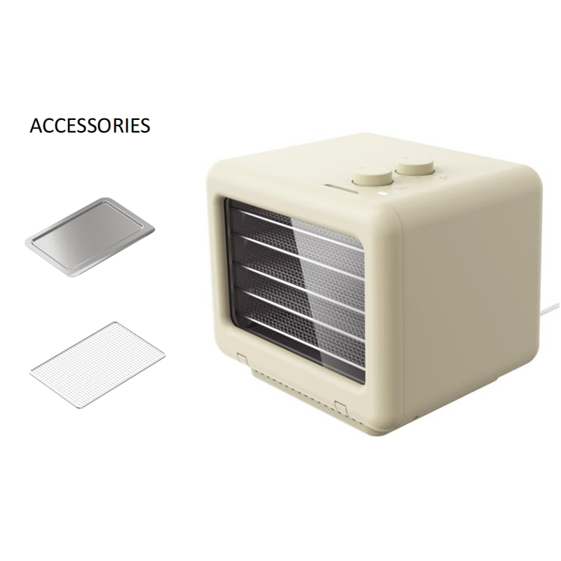 Wholesale Factory Low Temperature Mesh Tray Dehydrators Fruit Chip Maker Clear Door Banana Dryer Machine Vegetable Food Dehydrator