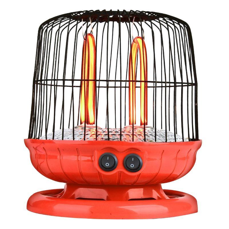 Portable Energy Saving Birdcage Heater, Low Power Electric Space Heater, Fast Heating Foot Warmer for Household, Dorm & Office Use