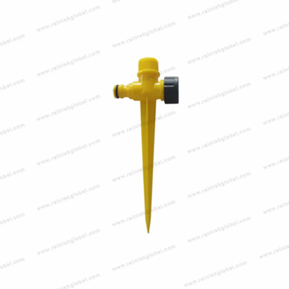 1/2" Adjustable Impact Sprinkler and Plastic Spike for Agriculture Irrigation