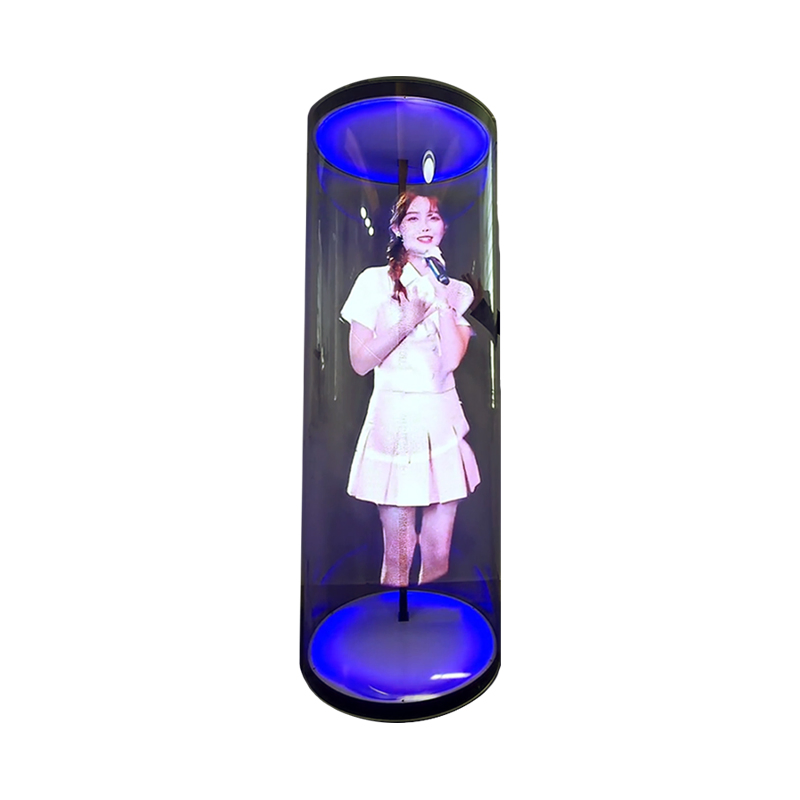Holographic Naked Eyes 3D Fan 4 Blades 1m Spinning 3D Hologram Fan