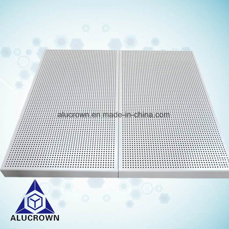 High Quality Acoustical Aluminum Perforated Ceiling Plate for Interior Decorative