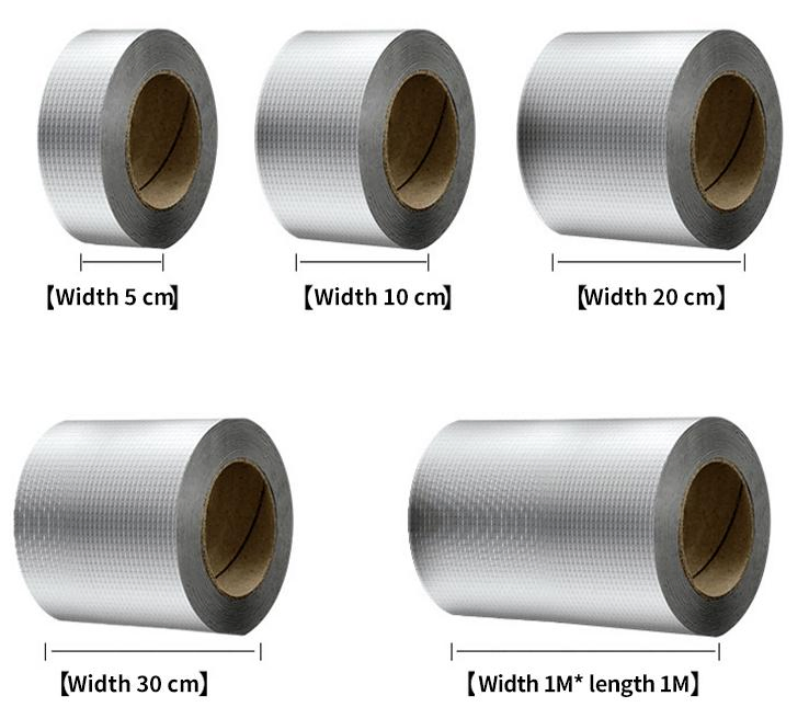Heat Resistance 5m/10m/15m Butyl Waterproof Tape Adhesive Sealant