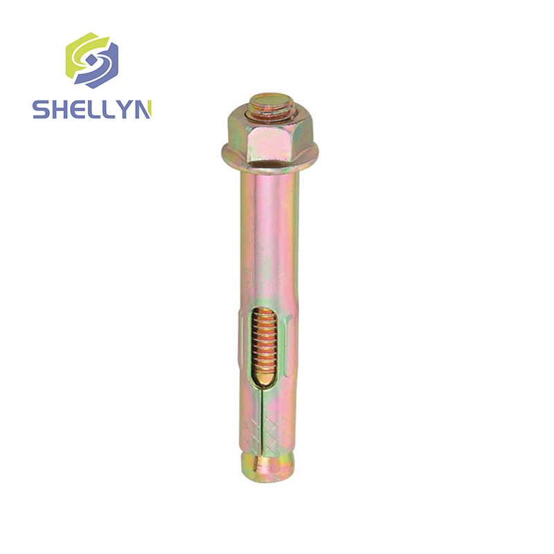 High Speed Flange Nut Sleeve Anchor with Yellow Shield Anchor