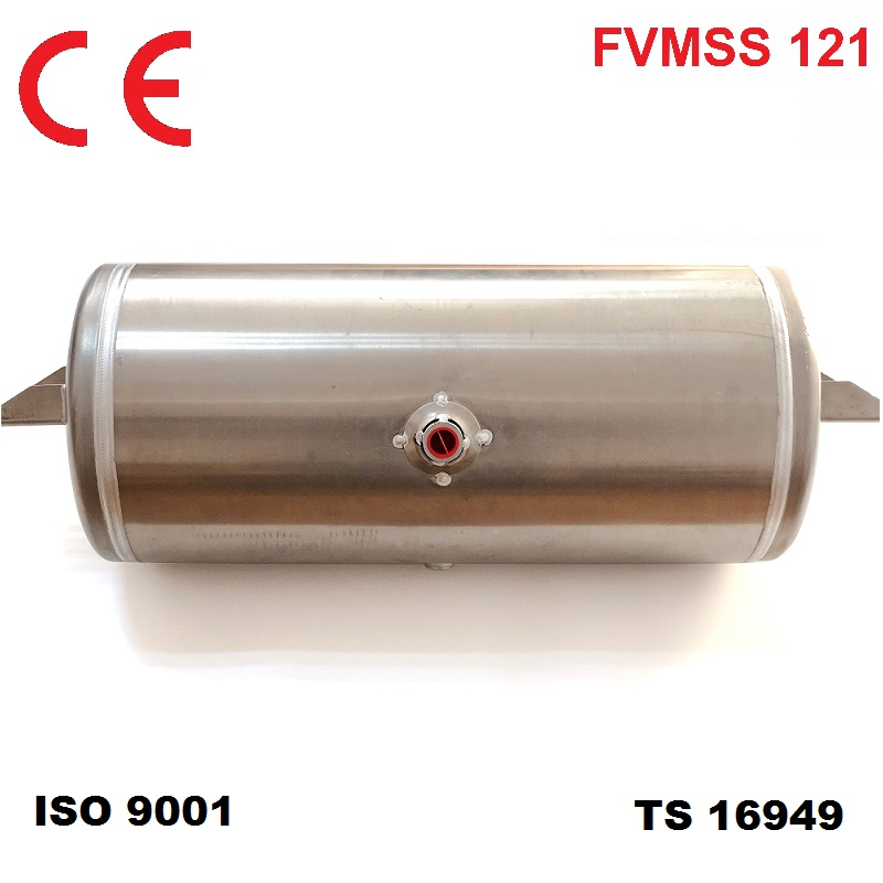 Polished Aluminum Water Tank Air Tank