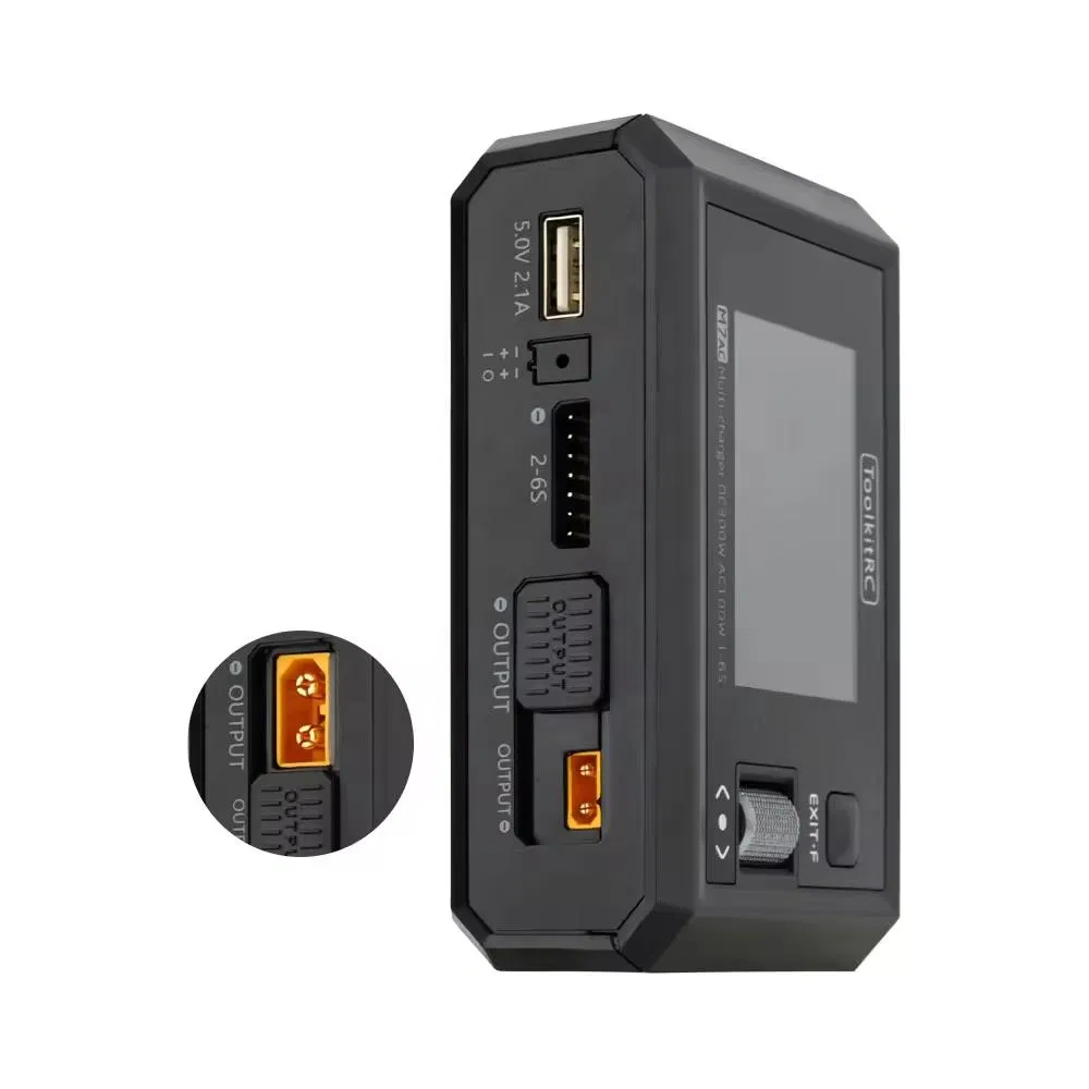 Зарядное устройство M7AC для дронов с двойным выходом XT30/XT60