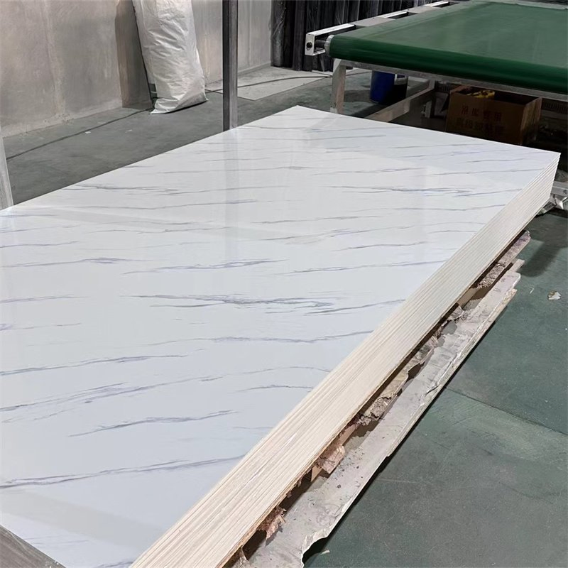 UV Marble PVC Wall Panels Sheet PVC Cladding Boards for TV Board
