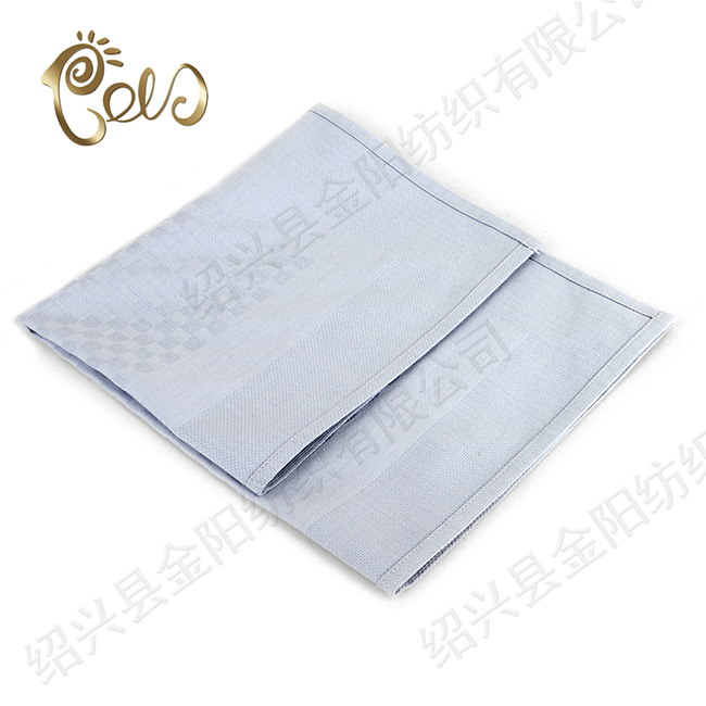 100% Polyester Disposable Rectangular Jacquard Napkin Table Cloth for Hotel Decoration