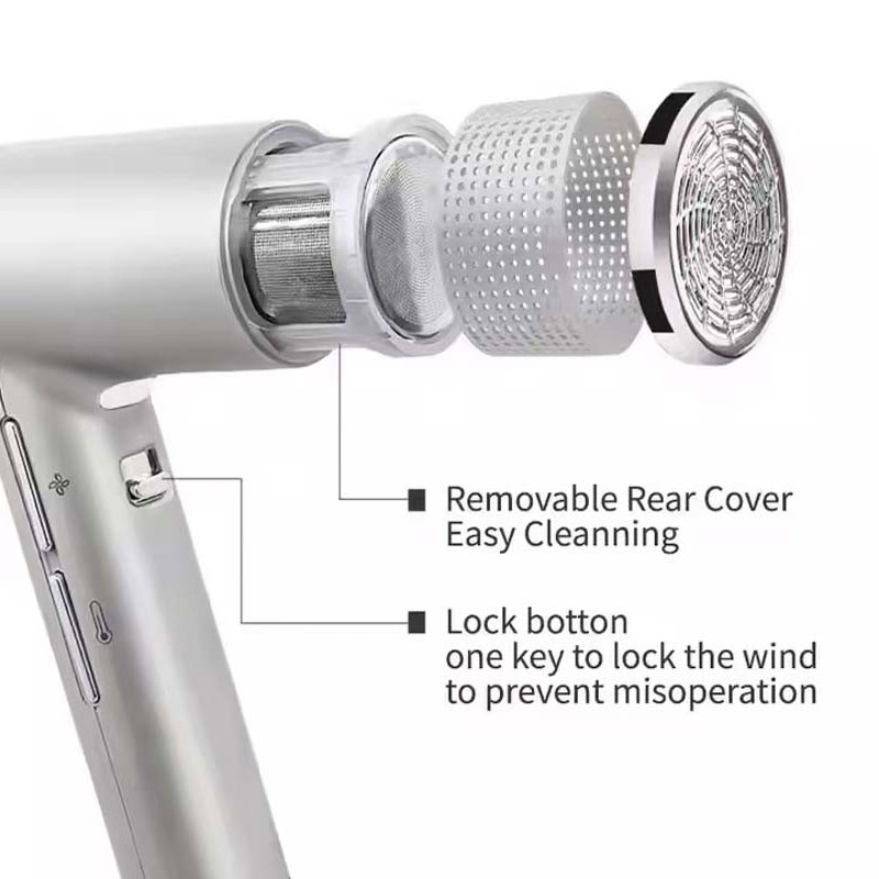Бесщеточный фен с ионной технологией