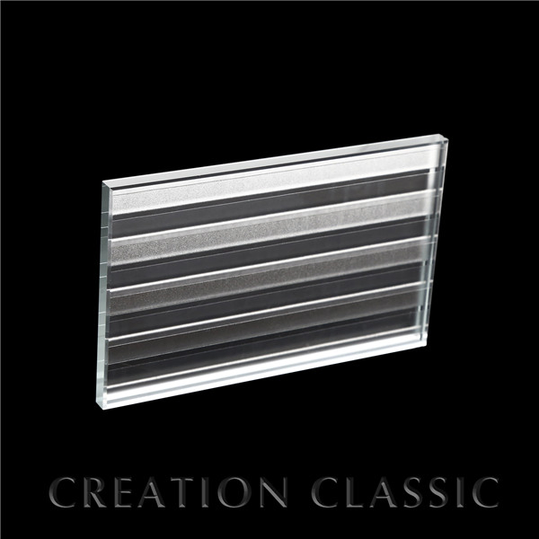 Clear and Bronze Color Art Glass Used for Furniture Glass and Shower Glass