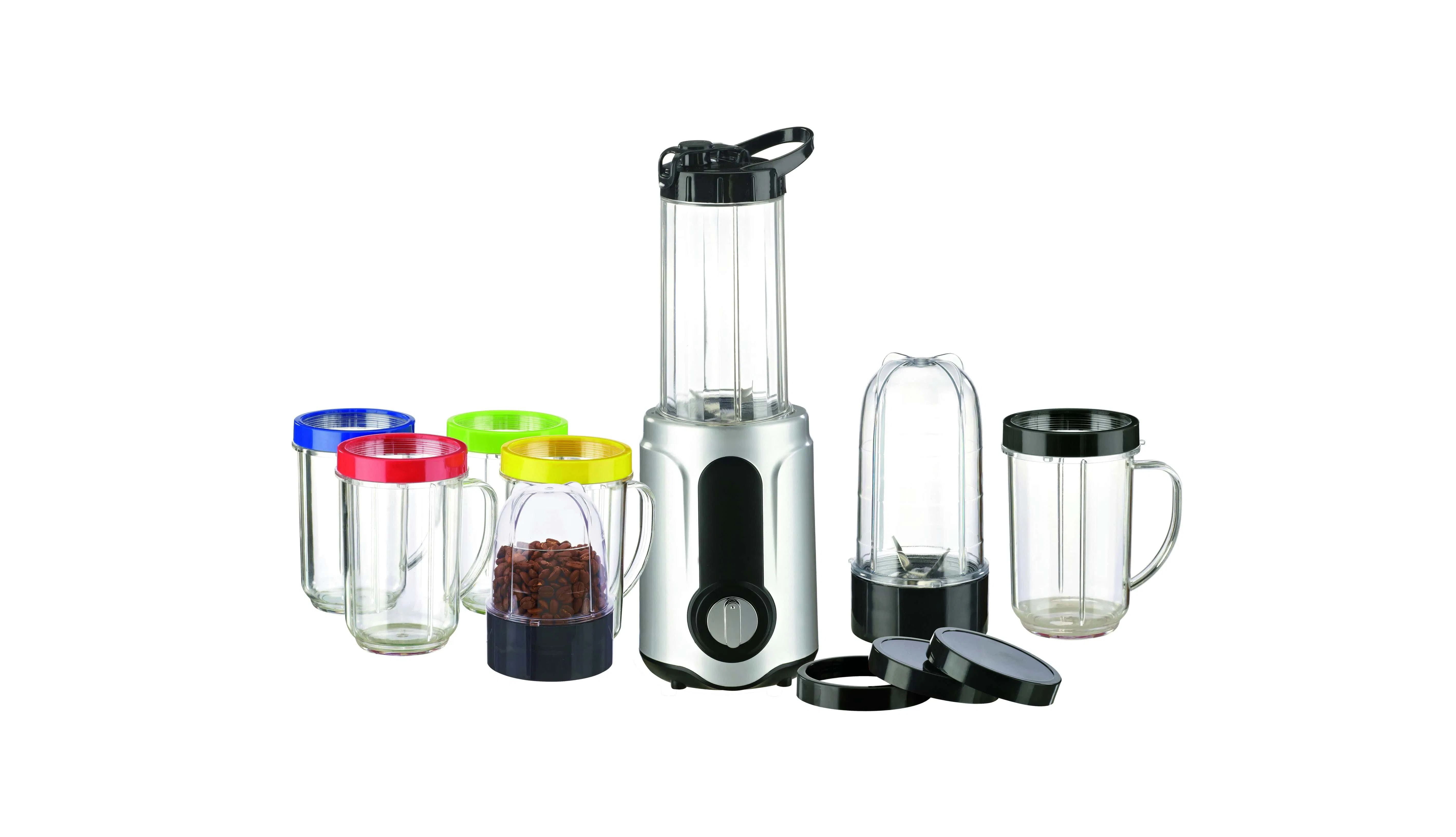 Small Plastic Grinder 1000W High Power 1.5L Plastic Jar Food Blender Multi-Function Food Blender