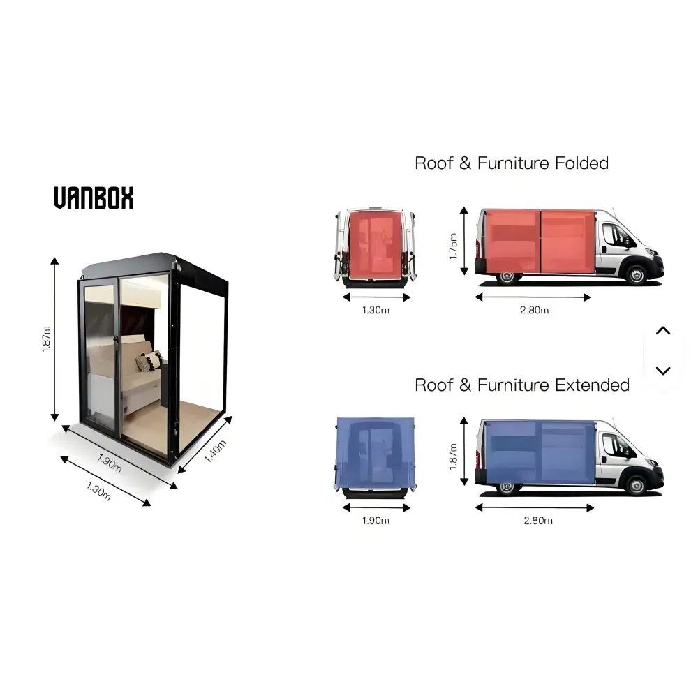 Sprinter Camper Van for Sale Conversion Kits Camperizzato Modular Campers Box Luxury Module