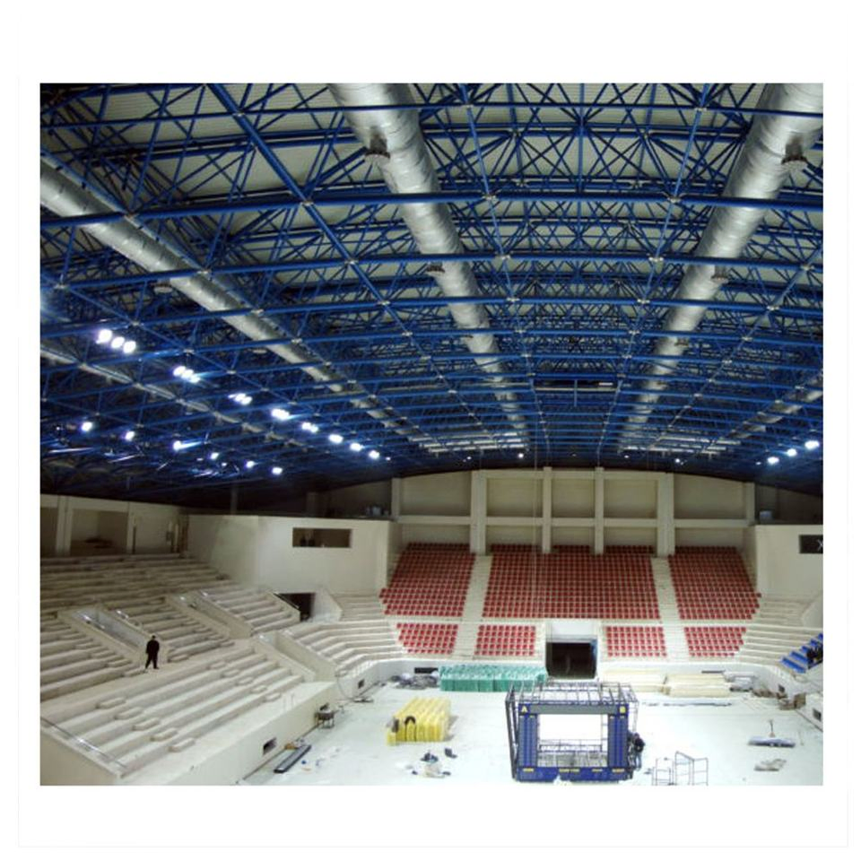 Prefabricated Building Basketball Hall Steel Structure Price Stadium Construction Cost