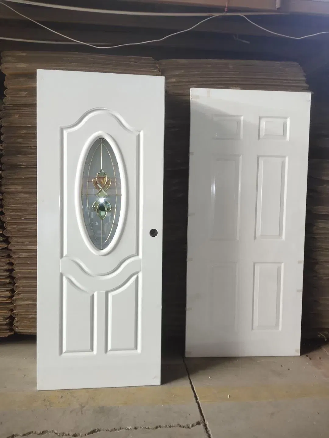 Classic New Interior Exterior Security Steel American Panel Door