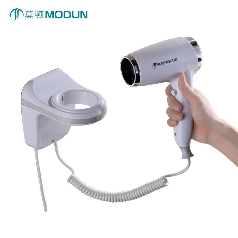 Modun Wall Quiet Shaver Socket Convinent Bathroom Wall Mounted Hotel Hair Dryer